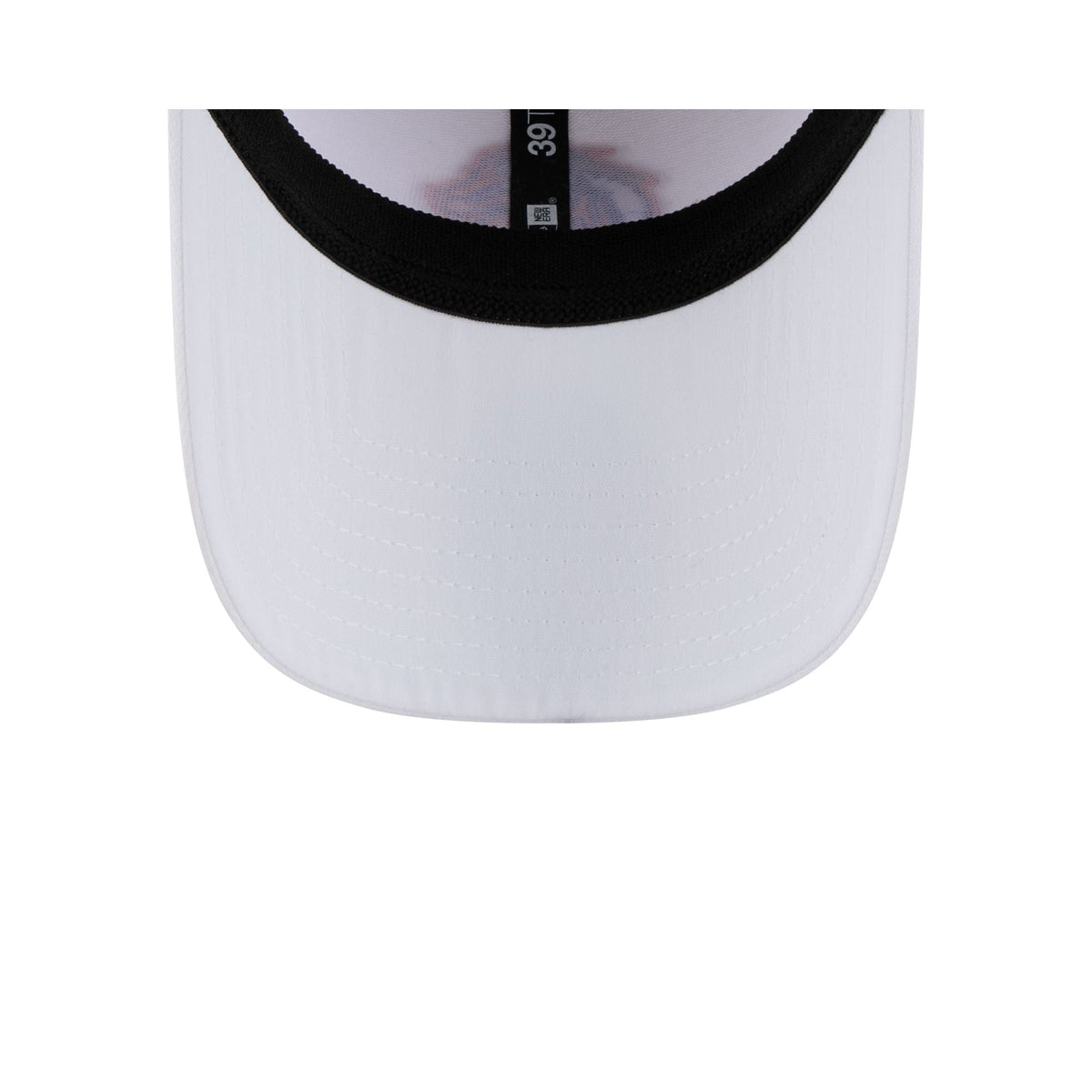Boise State Broncos Optic White 39THIRTY Stretch Fit Hat
