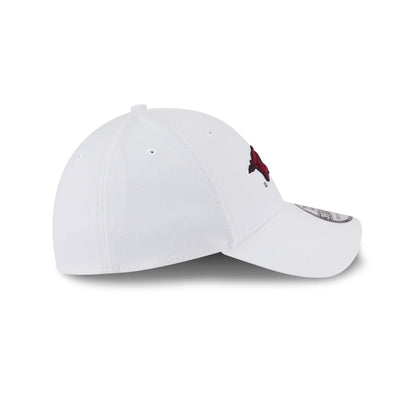 Arkansas Razorbacks Optic White 39THIRTY Stretch Fit Hat