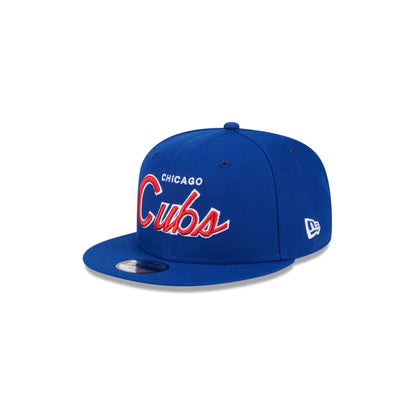 Chicago Cubs Script Kids 9FIFTY Snapback Hat