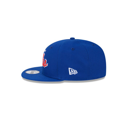 Chicago Cubs Script Kids 9FIFTY Snapback Hat