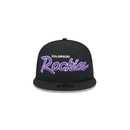 Colorado Rockies Script Kids 9FIFTY Snapback Hat