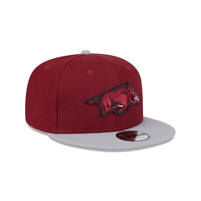 Arkansas Razorbacks Two-Tone 9FIFTY Snapback Hat