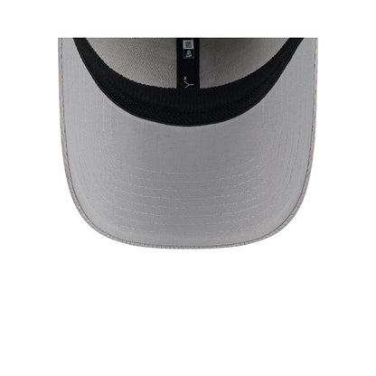 Milwaukee Bucks Gray 9FORTY Stretch-Snap Hat