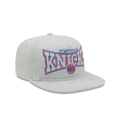 New York Knicks Gray Cord Golfer Hat