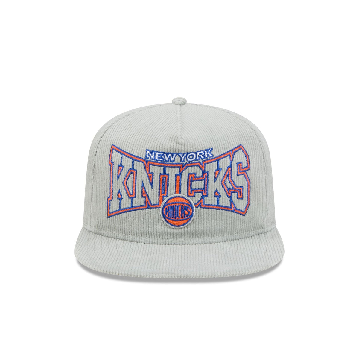 New York Knicks Gray Cord Golfer Hat