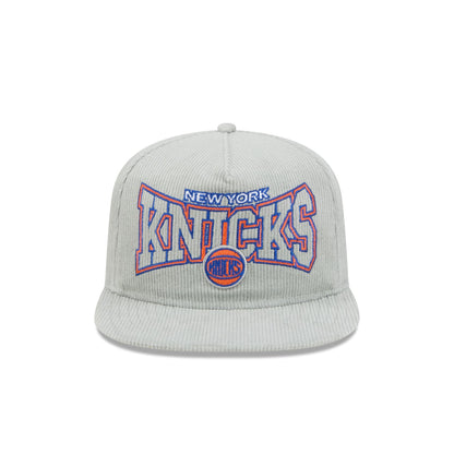 New York Knicks Gray Cord Golfer Hat