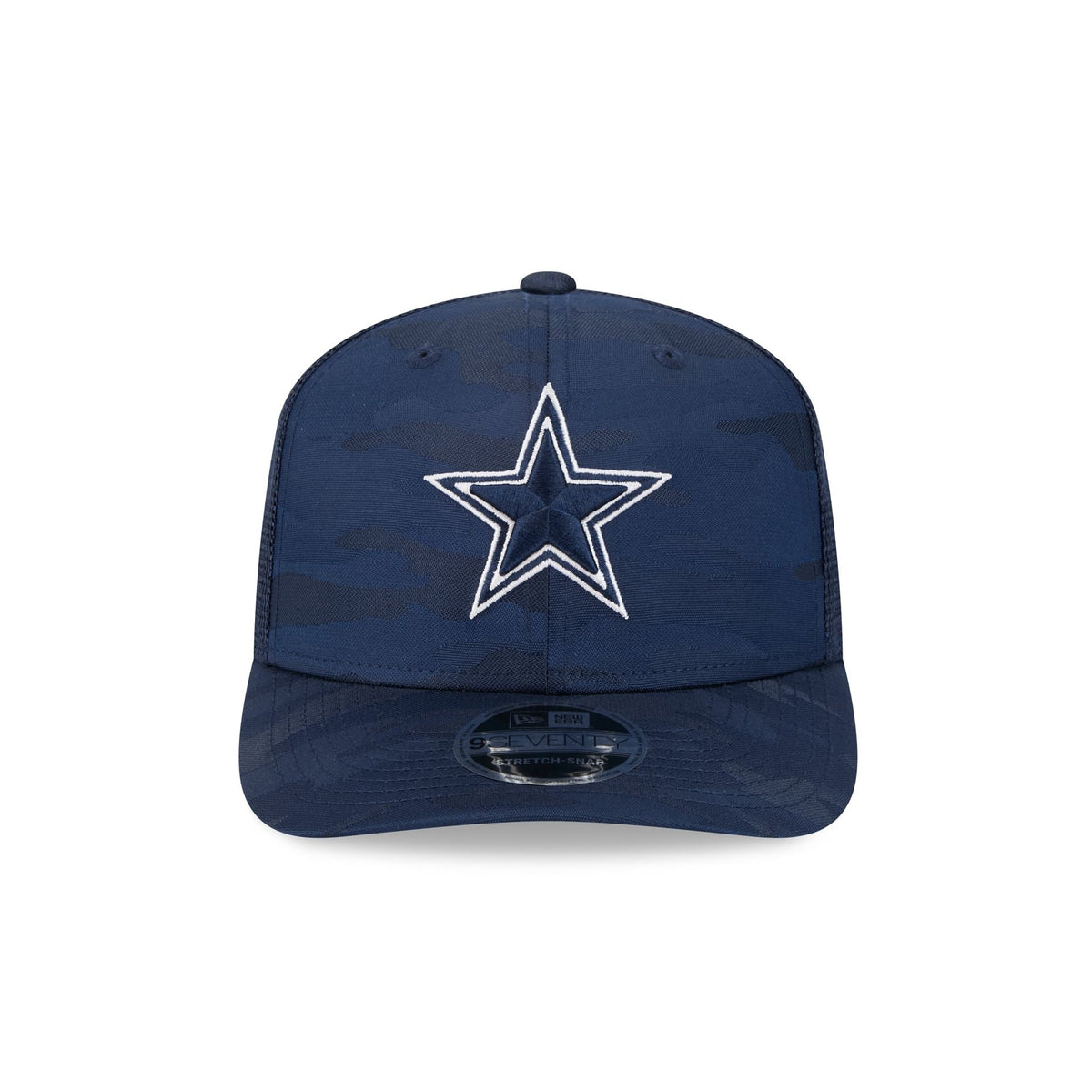 Dallas Cowboys Camo 9SEVENTY Trucker Stretch-Snap Hat