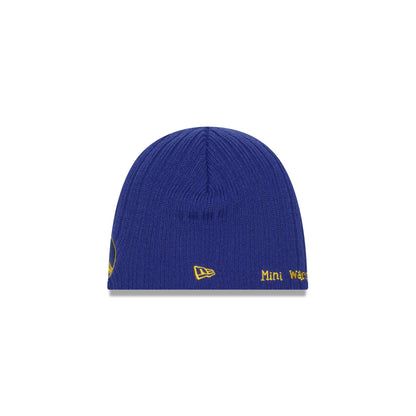 Golden State Warriors Mini Fan Kids Skull Knit Hat