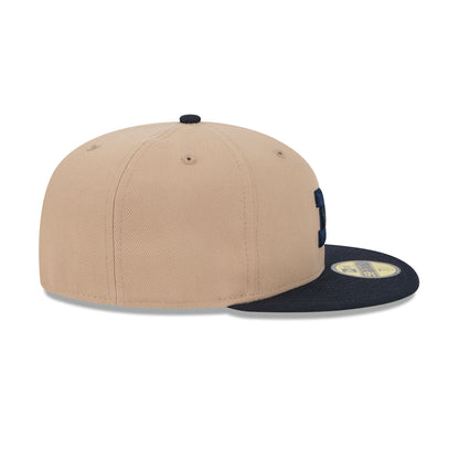 Michigan Wolverines Camel 59FIFTY Fitted Hat