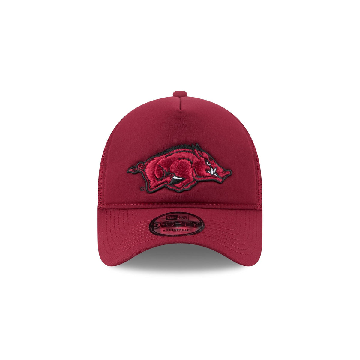 Arkansas Razorbacks Go-To 9FORTY A-Frame Trucker Hat