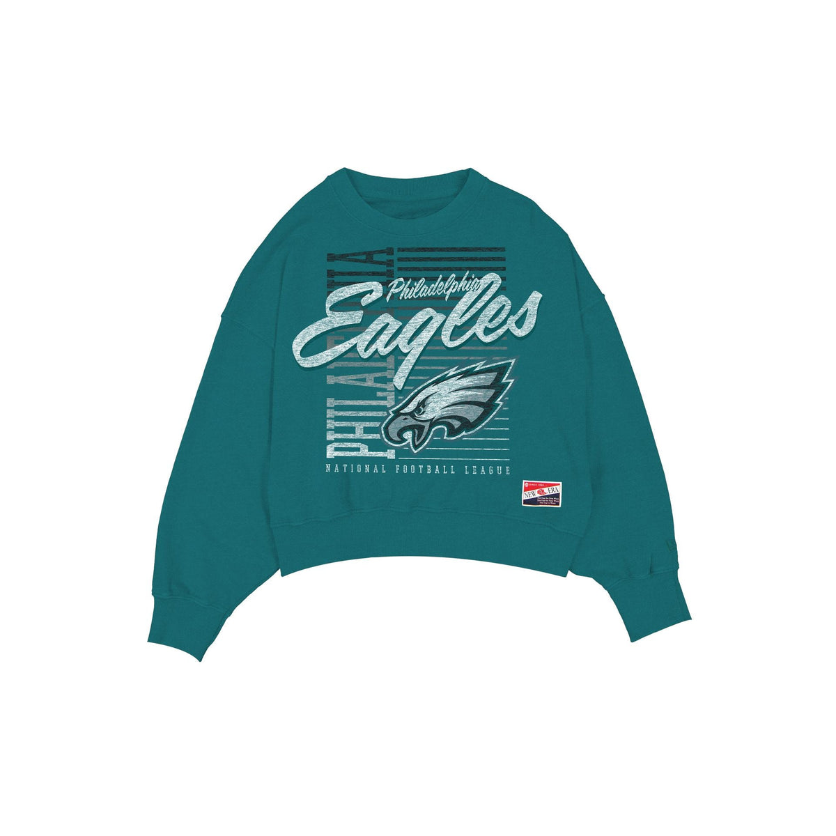 Philadelphia Eagles Throwback Women's Washed Crewneck