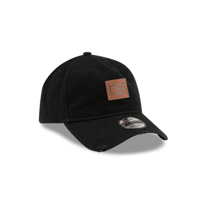 Forge Leather Patch Black 9FORTY A-Frame Adjustable Hat