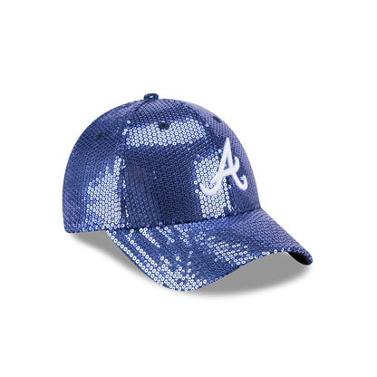 Atlanta Braves Sequin Women's 9FORTY Adjustable Hat