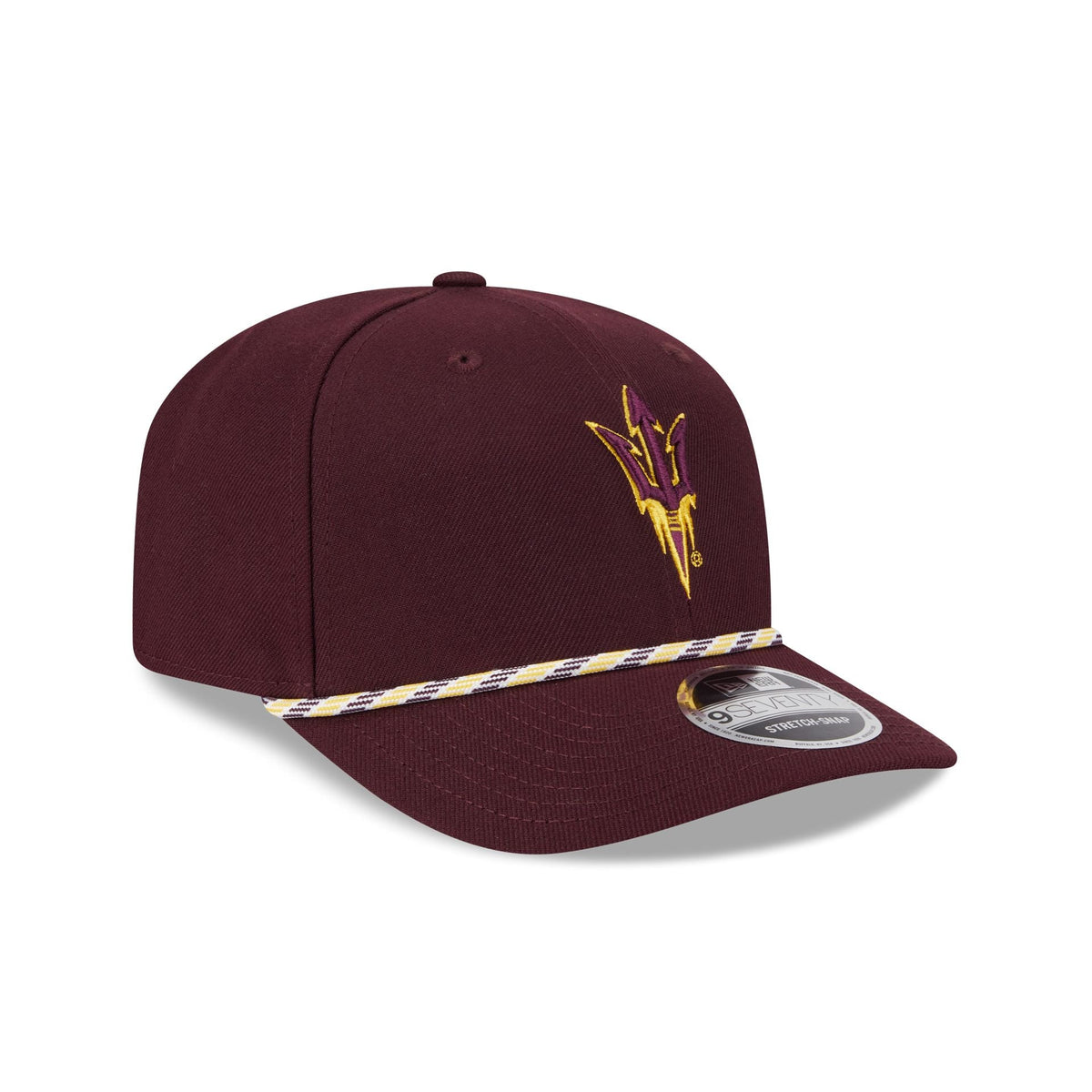 Arizona State Sun Devils Multicolor Rope 9SEVENTY Stretch-Snap Hat