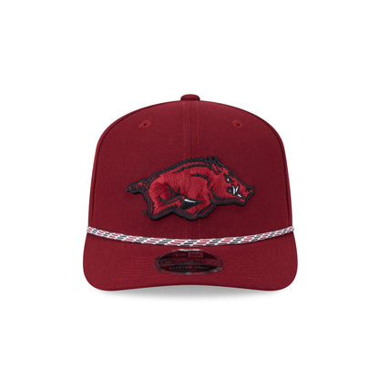 Arkansas Razorbacks Multicolor Rope 9SEVENTY Stretch-Snap Hat
