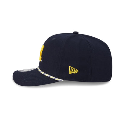 Michigan Wolverines Multicolor Rope 9SEVENTY Stretch-Snap Hat