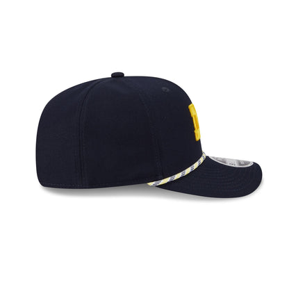 Michigan Wolverines Multicolor Rope 9SEVENTY Stretch-Snap Hat