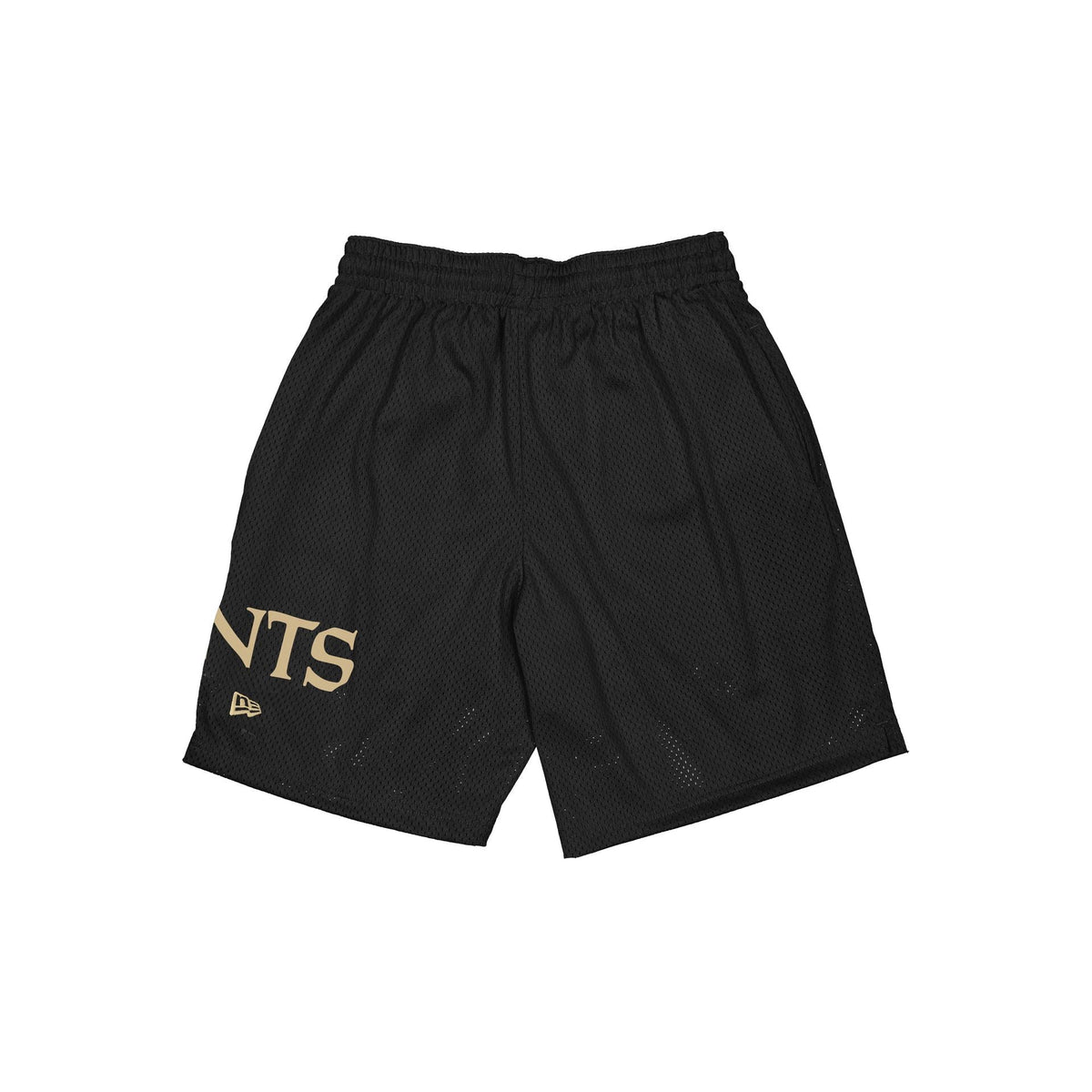 New Orleans Saints Mesh Black Shorts