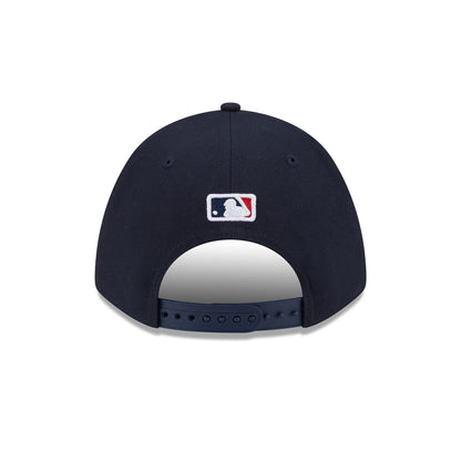 Atlanta Braves Road Authentic Collection 9FORTY M-Crown Snapback Hat