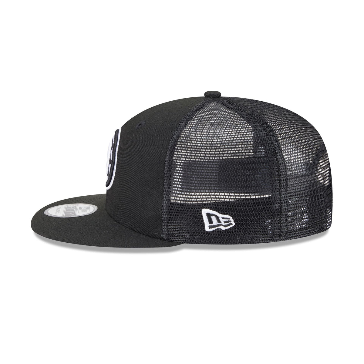 Boston Bruins Black 9FIFTY Trucker Hat
