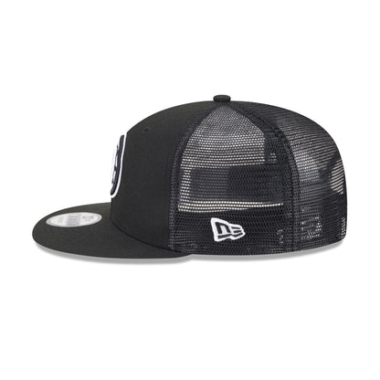 Boston Bruins Black 9FIFTY Trucker Hat