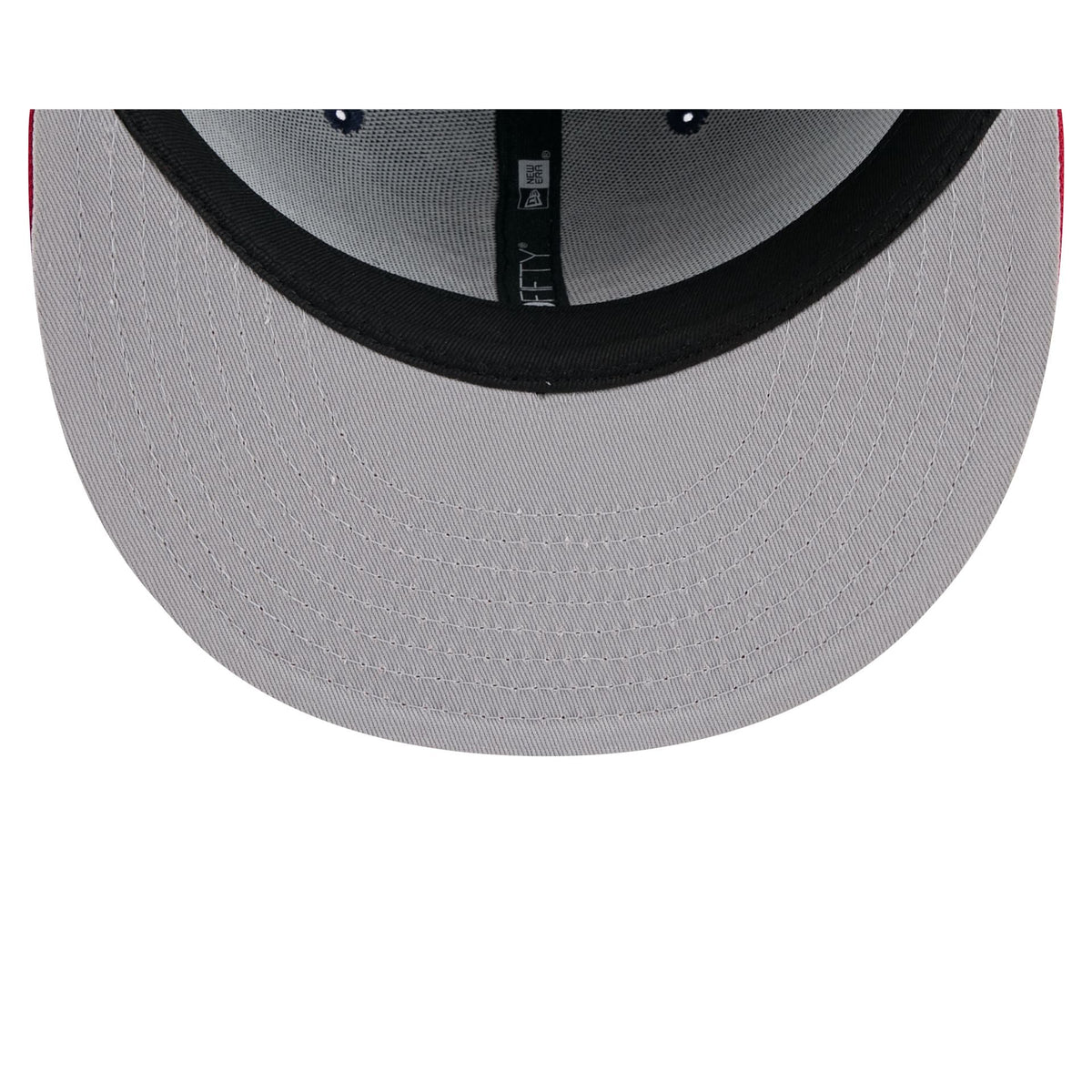 Columbus Blue Jackets Red Visor 9FIFTY Snapback Hat