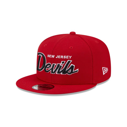 New Jersey Devils Script 9FIFTY Snapback Hat