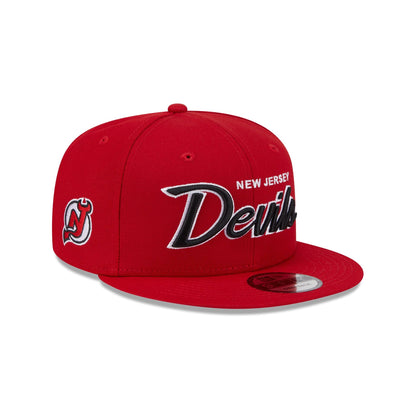 New Jersey Devils Script 9FIFTY Snapback Hat