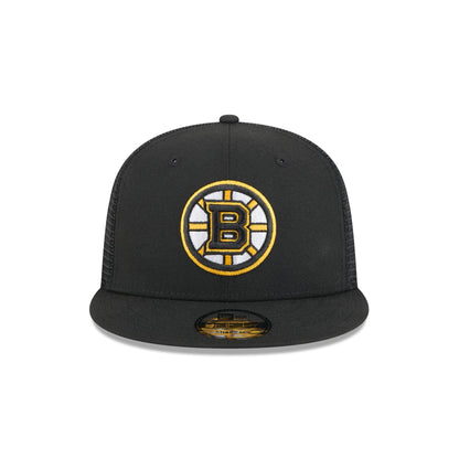 Boston Bruins Team Tag 9FIFTY Trucker Hat