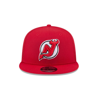 New Jersey Devils Team Tag 9FIFTY Trucker Hat