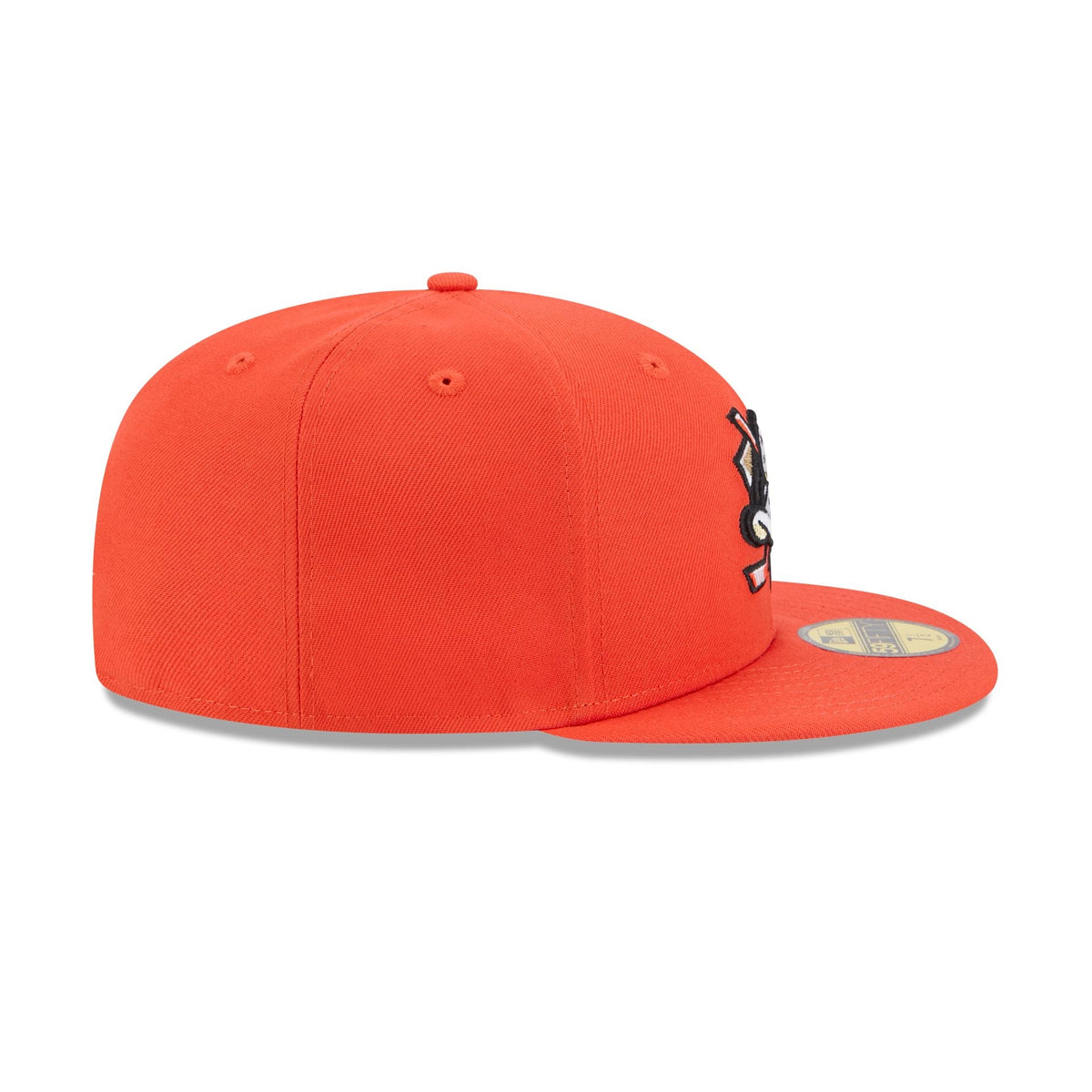 Anaheim Ducks Rear Wordmark 59FIFTY Fitted Hat