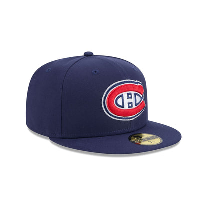 Montreal Canadiens Rear Wordmark 59FIFTY Fitted Hat