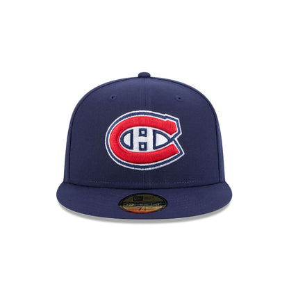 Montreal Canadiens Rear Wordmark 59FIFTY Fitted Hat
