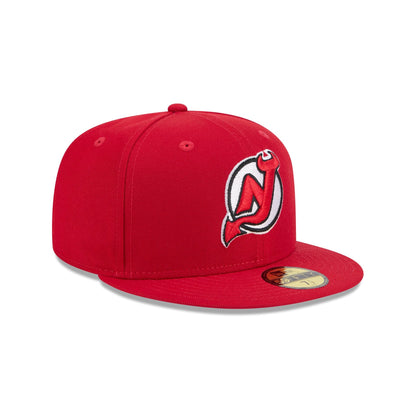 New Jersey Devils Rear Wordmark 59FIFTY Fitted Hat