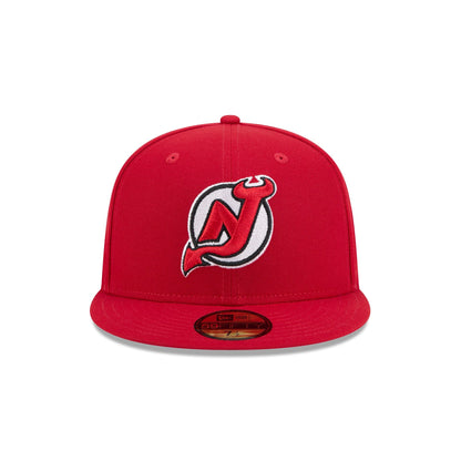 New Jersey Devils Rear Wordmark 59FIFTY Fitted Hat