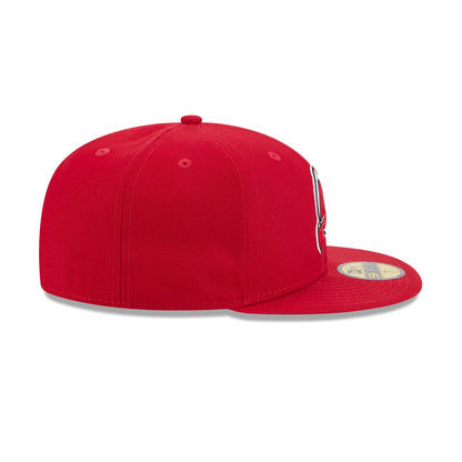 New Jersey Devils Rear Wordmark 59FIFTY Fitted Hat