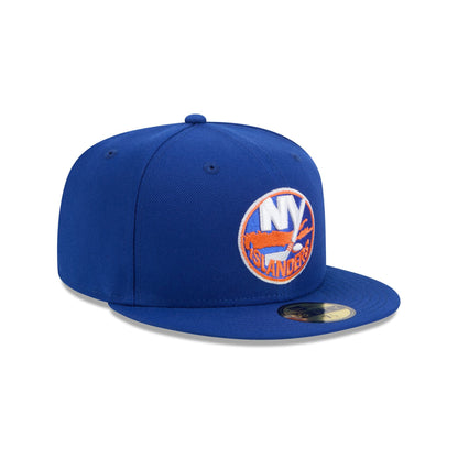 New York Islanders Rear Wordmark 59FIFTY Fitted Hat