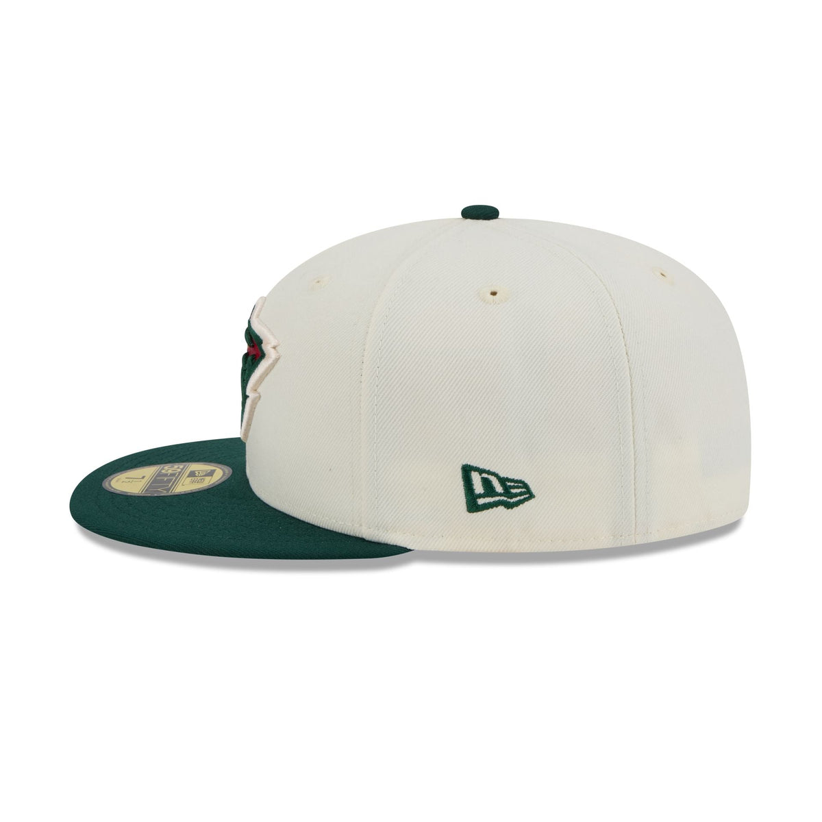 Minnesota Wild Chrome White 59FIFTY Fitted Hat