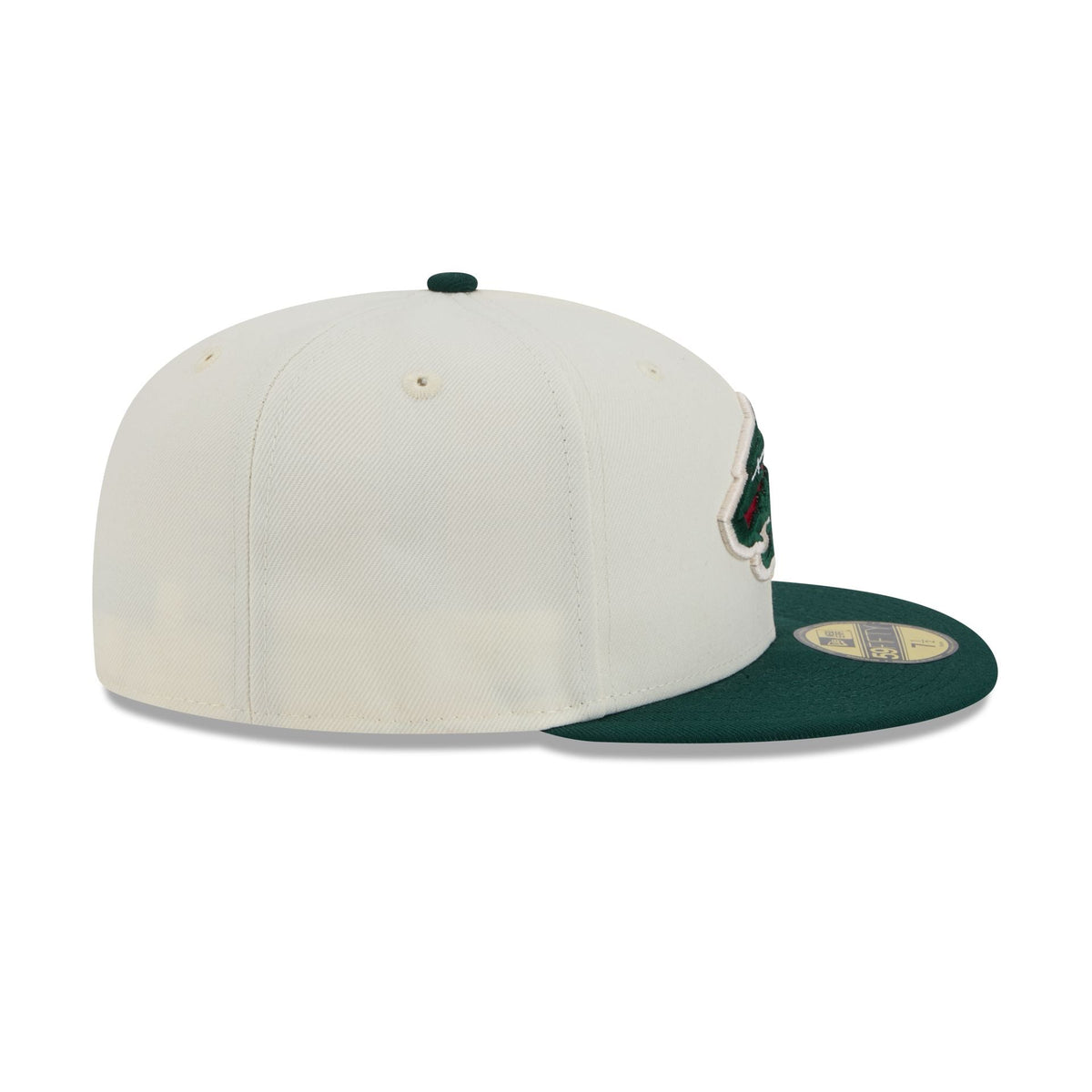 Minnesota Wild Chrome White 59FIFTY Fitted Hat