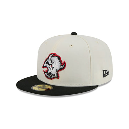 Buffalo Sabres Chrome White 59FIFTY Fitted Hat