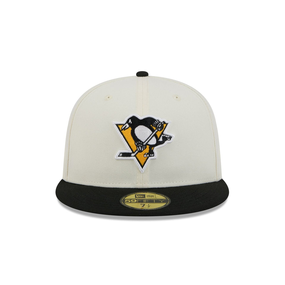 Pittsburgh Penguins Chrome White 59FIFTY Fitted Hat
