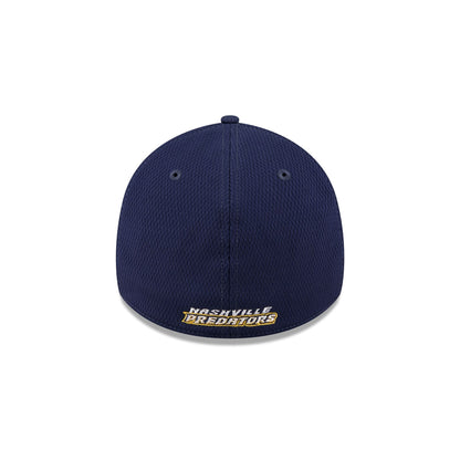 Nashville Predators Navy 39THIRTY Stretch Fit Hat