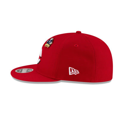 Cincinnati Reds Jackie Robinson Day 2025 Retro Crown 9FIFTY Snapback Hat