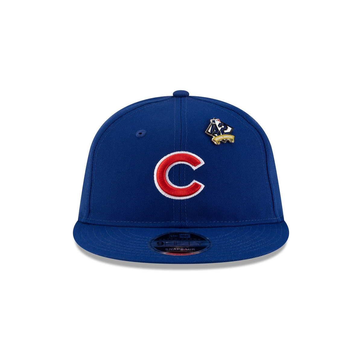 Chicago Cubs Jackie Robinson Day 2025 Retro Crown 9FIFTY Snapback Hat