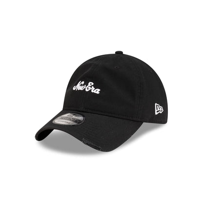 New Era Cap Distressed Black 9TWENTY Adjustable Hat