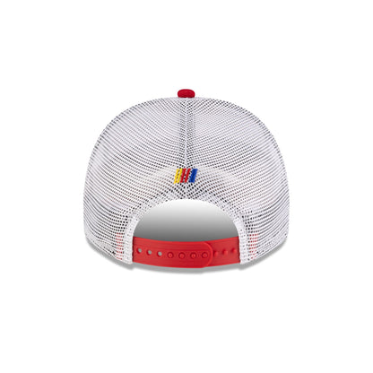 NASCAR Classics Flags Red Golfer Hat