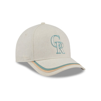 Colorado Rockies Neutral Hemp 9FORTY M-Crown A-Frame Adjustable Hat