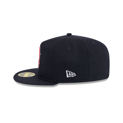 Boston Red Sox Boho Wool Retro Crown 59FIFTY Fitted Hat
