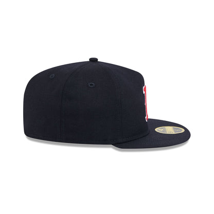 Boston Red Sox Boho Wool Retro Crown 59FIFTY Fitted Hat
