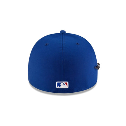 Chicago Cubs Script Safety Pin 59FIFTY A-Frame Fitted Hat